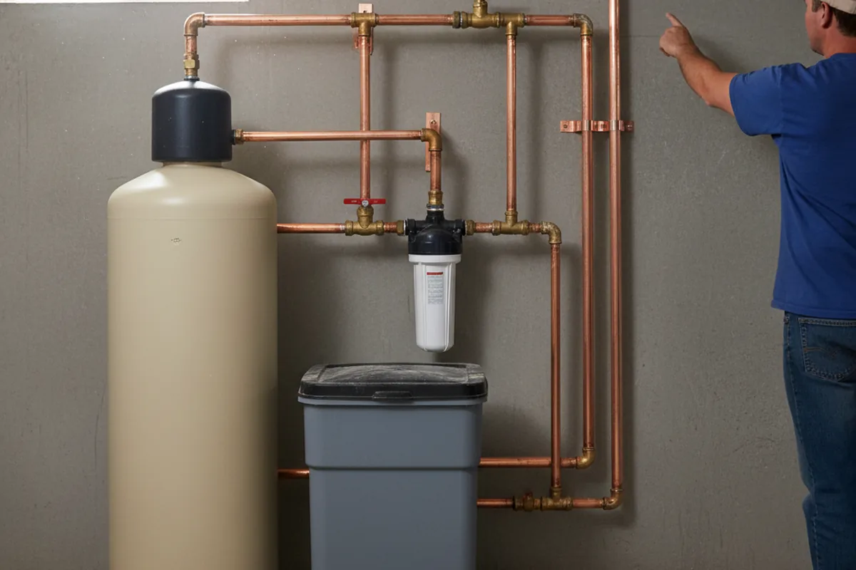 Whole-house water treatment system installed in Keyport
